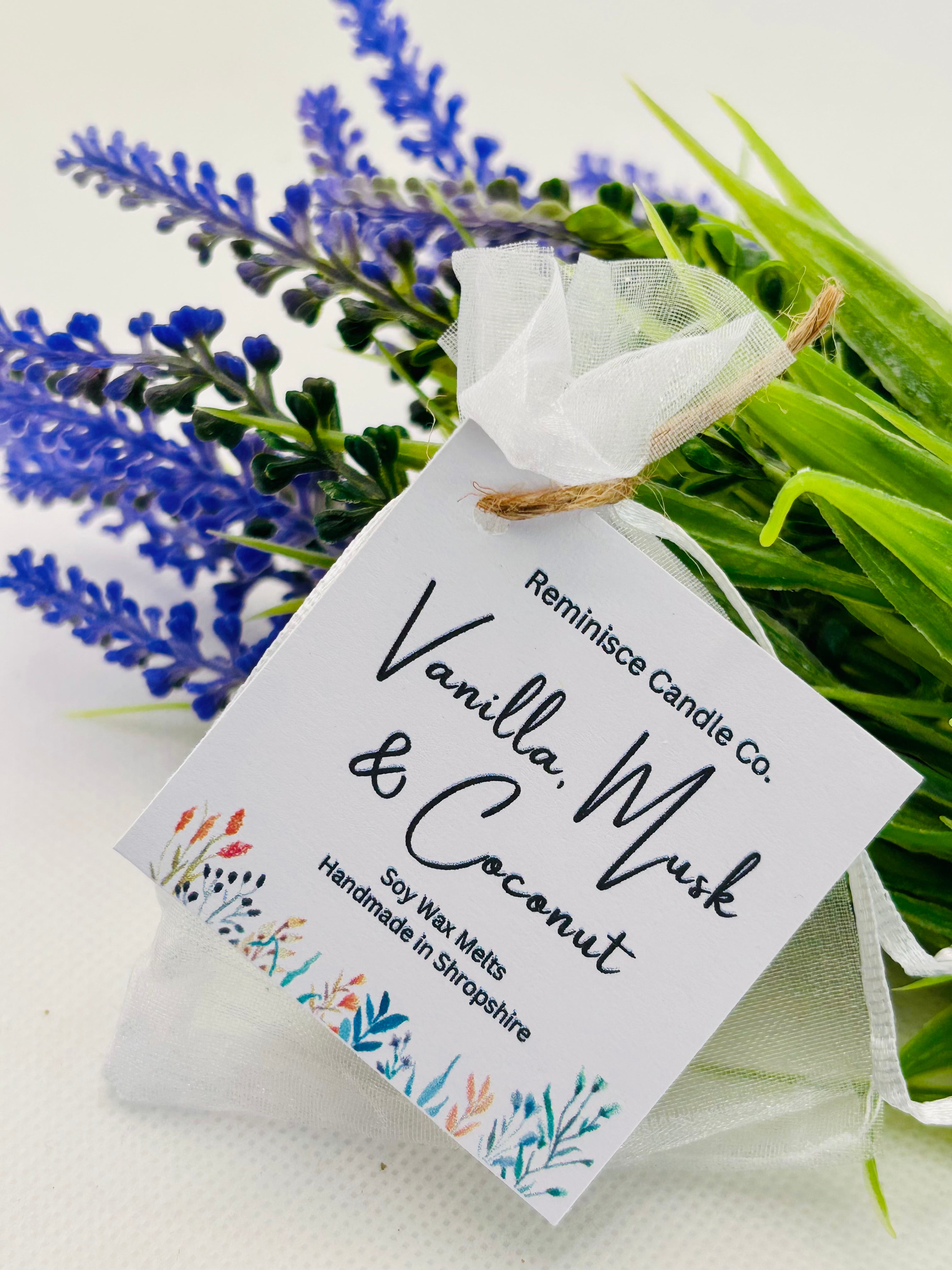 Vanilla, Musk & Coconut - Single Wax Melt