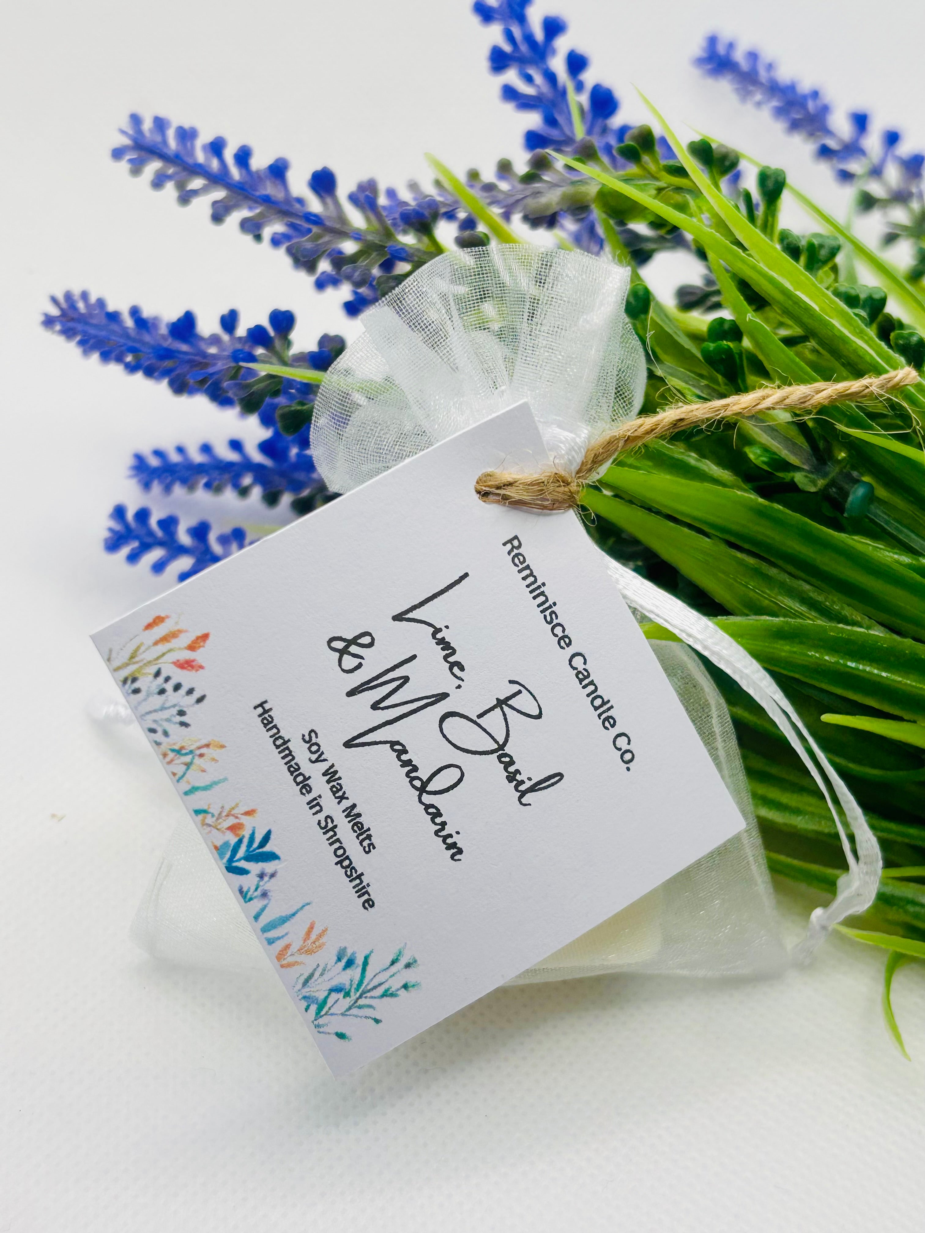 Lime, Basil & Mandarin- Single Wax Melt