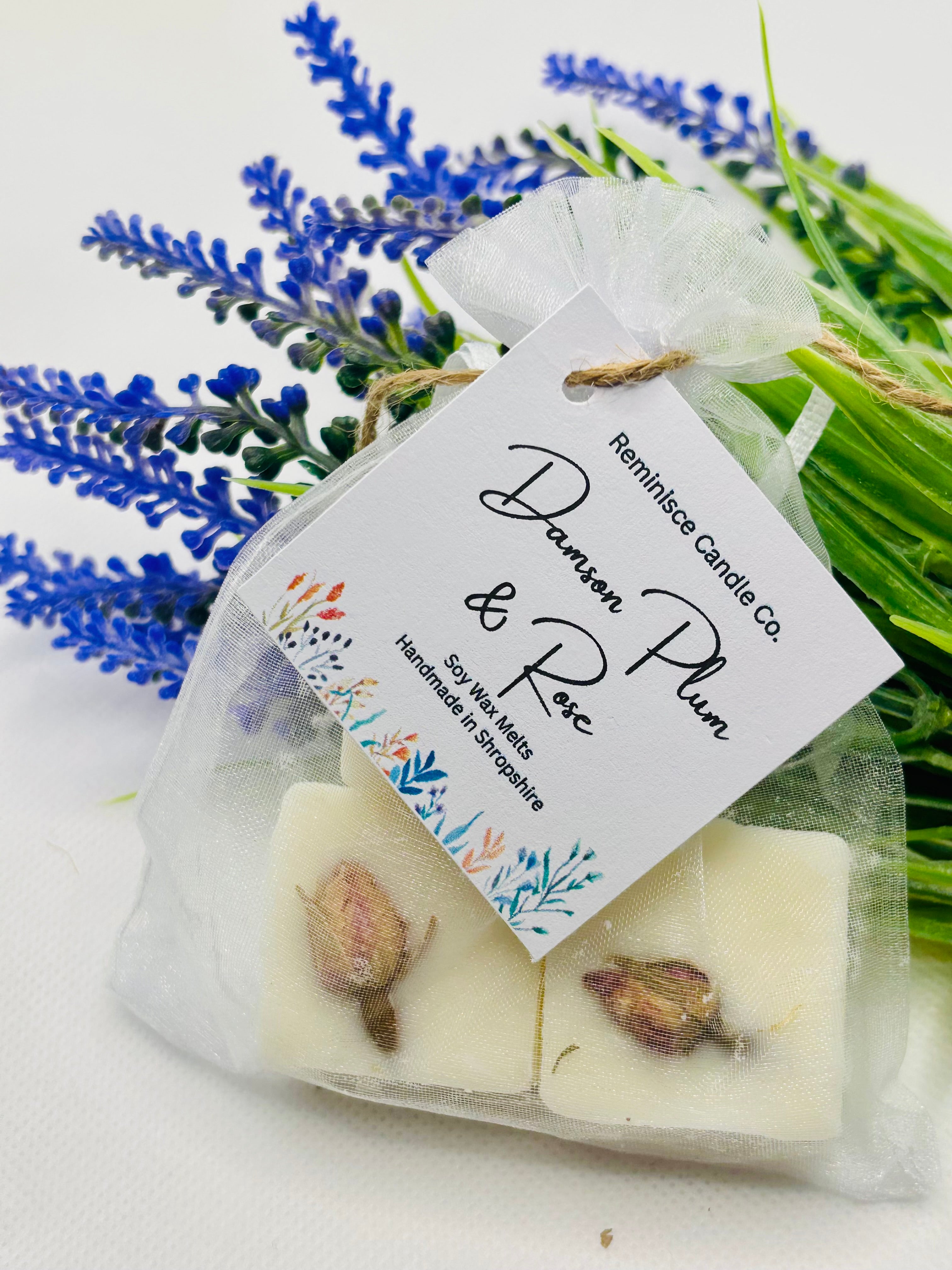 Damson Plum & Rose - Botanical Soy Wax Melts